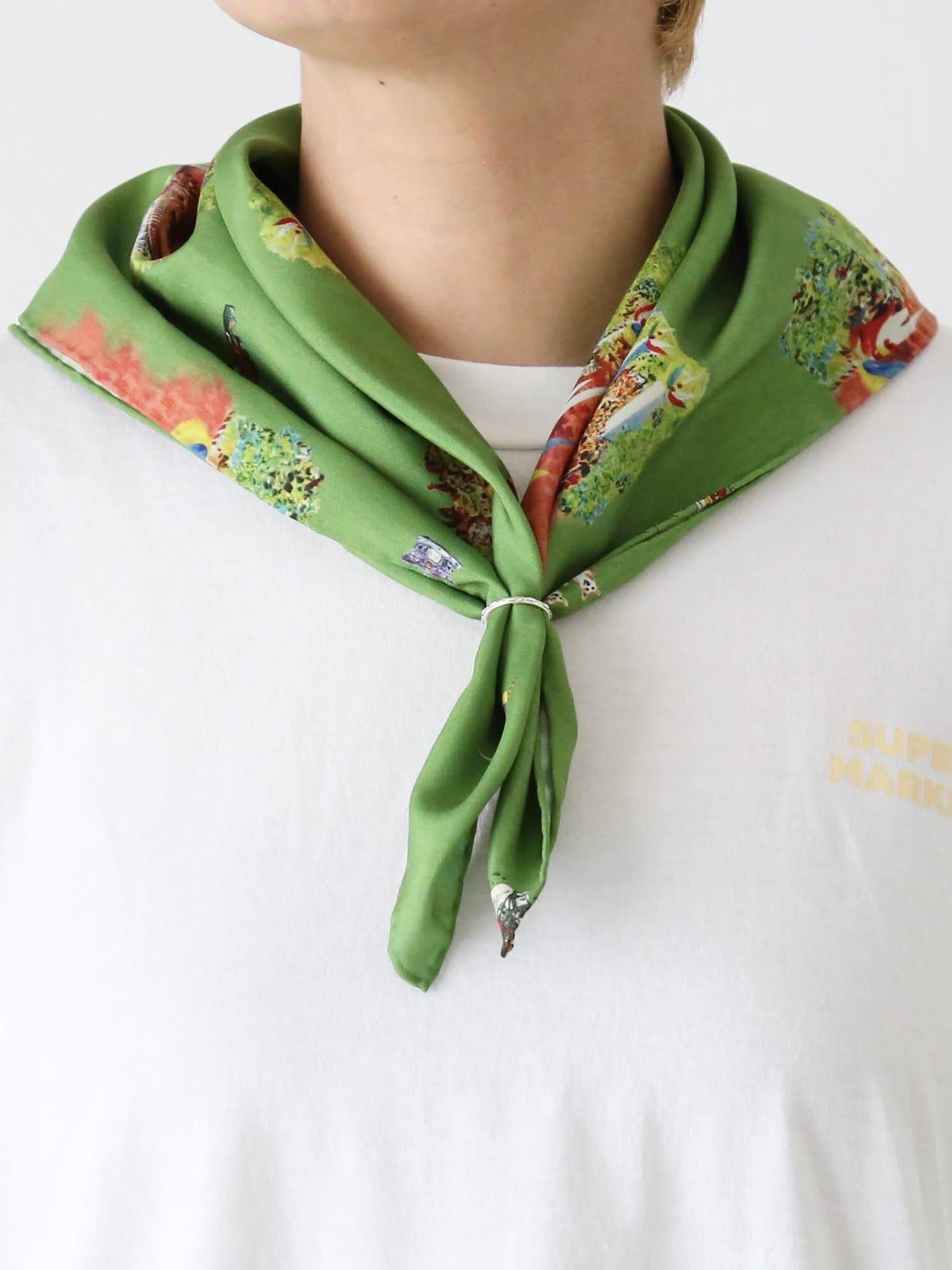 R&D.M.Co- ヘリテージシルクスカーフ [6171]