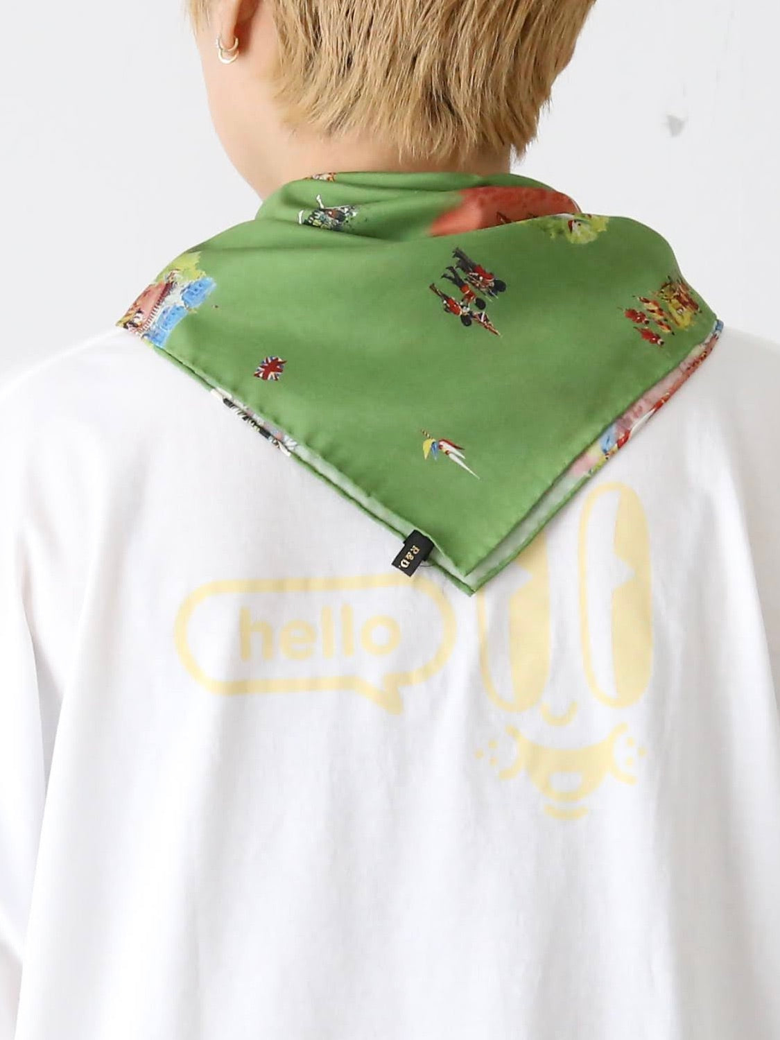 R&D.M.Co- ヘリテージシルクスカーフ [6171]