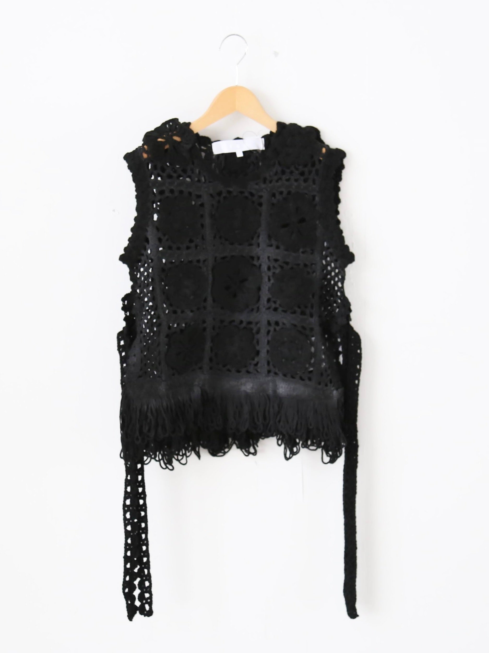 tao  エステル×アクリルかぎ針モチーフ編ベスト [TP-N006-051]