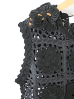 画像をギャラリービューアに読み込む, tao  エステル×アクリルかぎ針モチーフ編ベスト [TP-N006-051]
