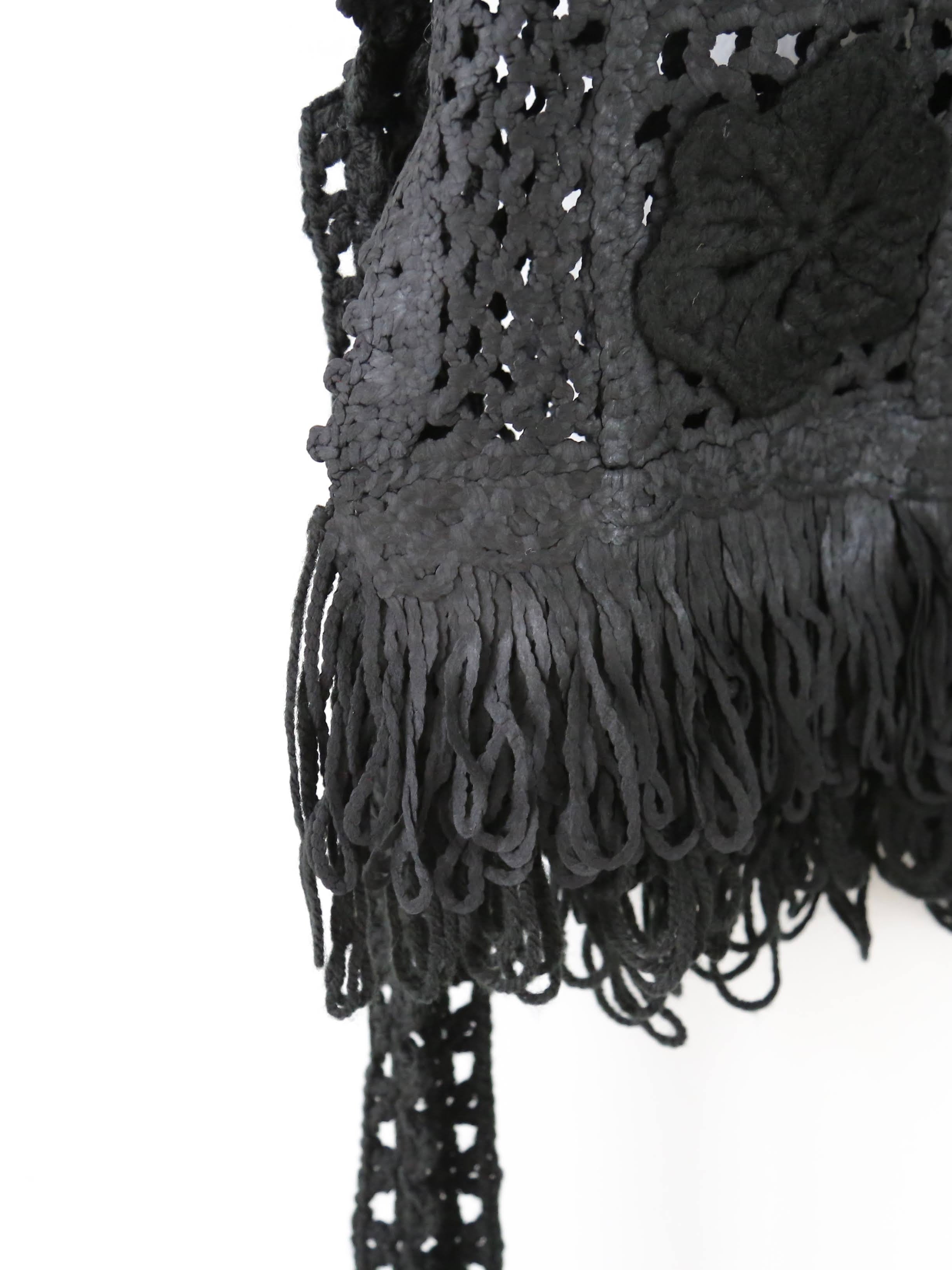 tao  エステル×アクリルかぎ針モチーフ編ベスト [TP-N006-051]