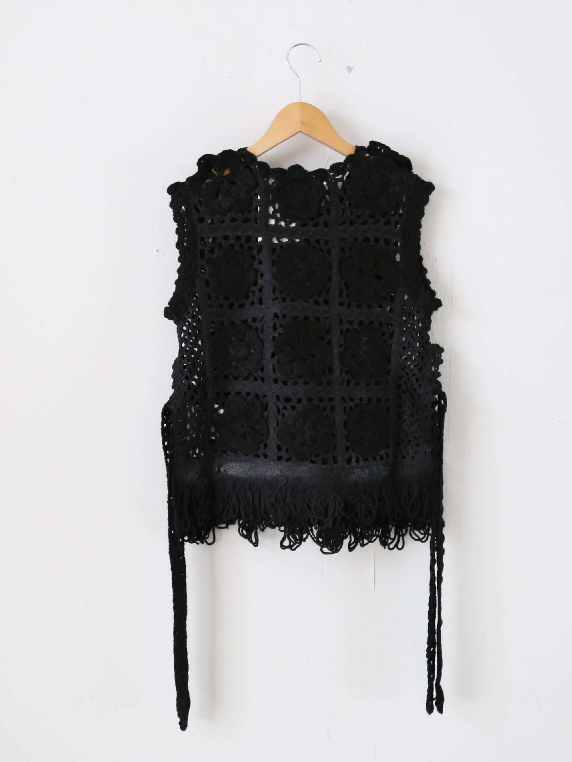 tao  エステル×アクリルかぎ針モチーフ編ベスト [TP-N006-051]