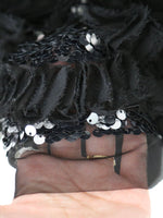 画像をギャラリービューアに読み込む, tao  エステルチュール×綿天竺 刺繍Tシャツ [TP-T008-051]
