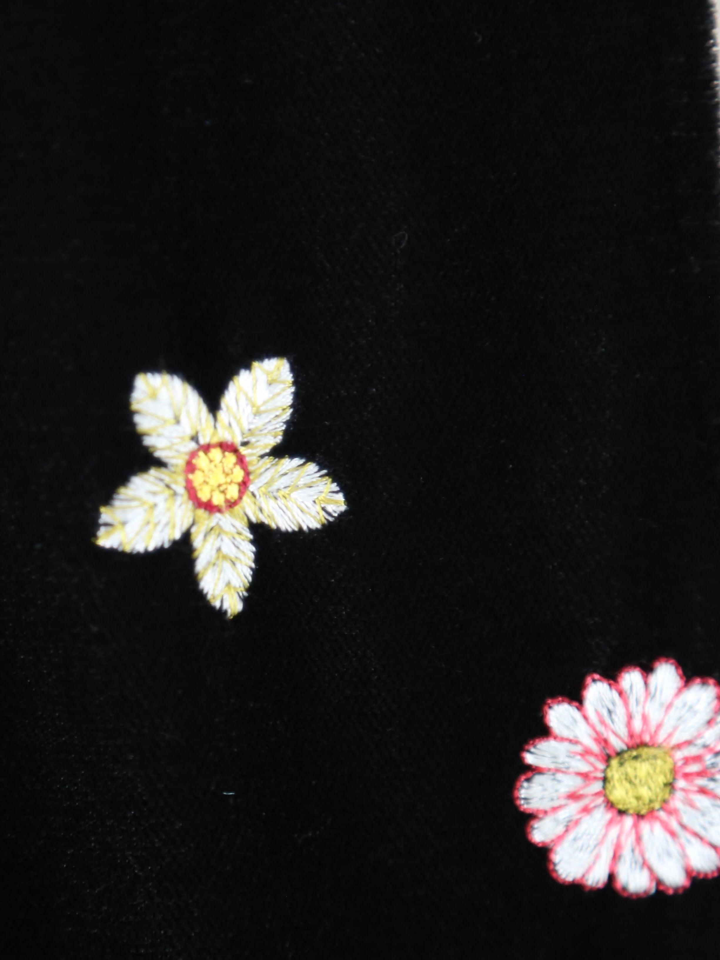 tao エステルベルベット刺繍パンツ [TP-P007-051]