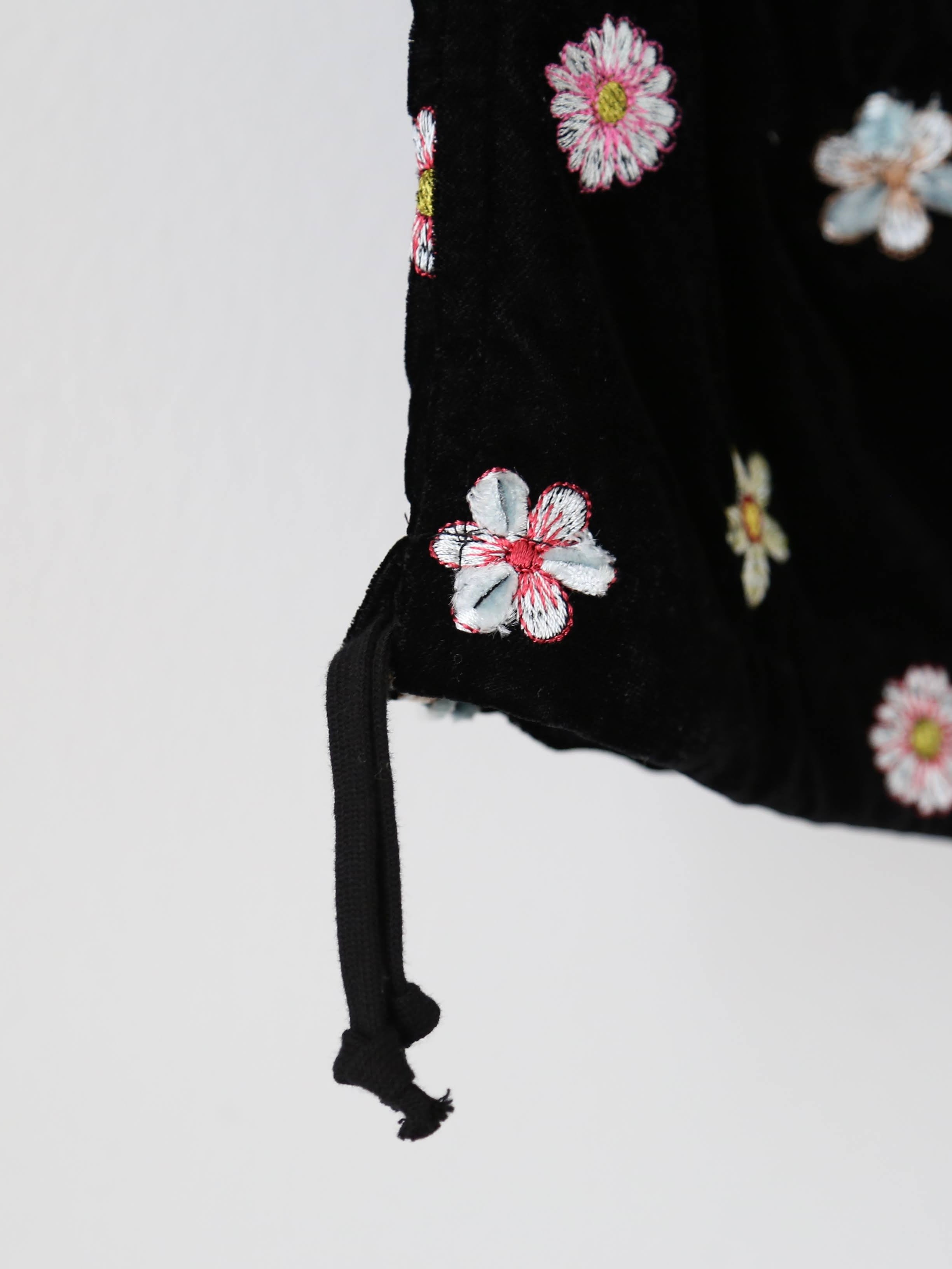 tao エステルベルベット刺繍パンツ [TP-P007-051]