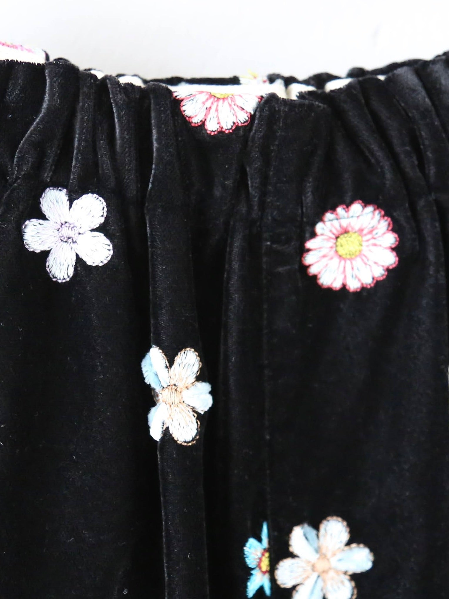 tao エステルベルベット刺繍パンツ [TP-P007-051]