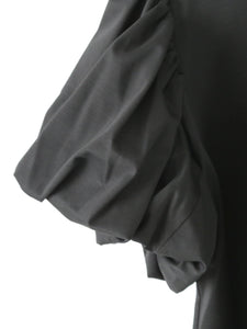 noir kei ninomiya 綿ポンチ バルーンスリーブ Tシャツ コットン100