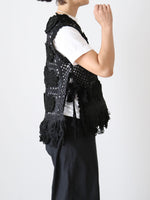 画像をギャラリービューアに読み込む, tao  エステル×アクリルかぎ針モチーフ編ベスト [TP-N006-051]
