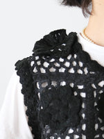 画像をギャラリービューアに読み込む, tao  エステル×アクリルかぎ針モチーフ編ベスト [TP-N006-051]
