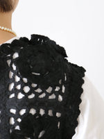 画像をギャラリービューアに読み込む, tao  エステル×アクリルかぎ針モチーフ編ベスト [TP-N006-051]
