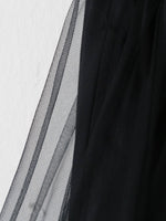 Load image into Gallery viewer, noir kei ninomiya Cotton Typewriter x Nylon Tulle Skirt [3Q-S021-051]
