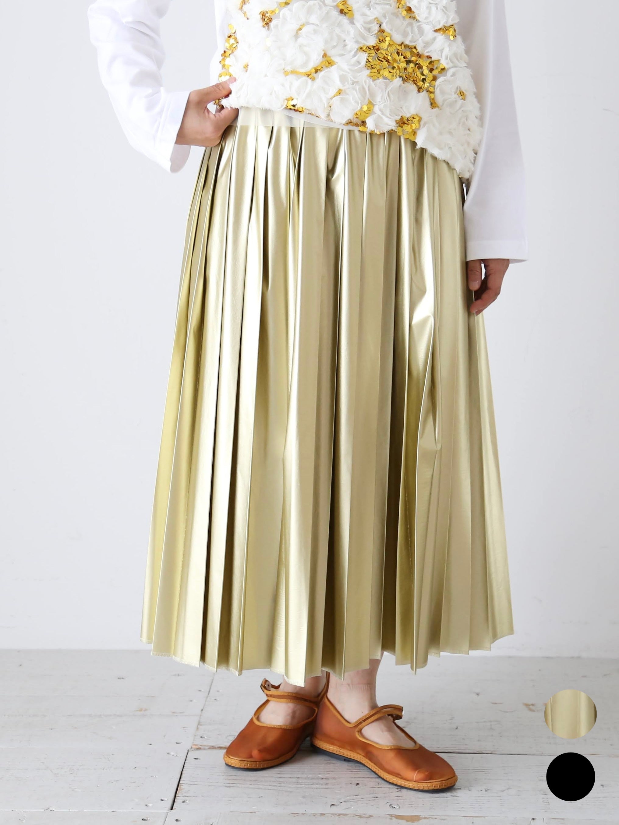 tao フェイクレザースカート [TP-S007-051]