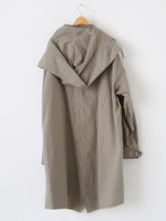 画像をギャラリービューアに読み込む, R&amp;D.M.Co- ガンクラブチェックフーディコート [7819]
