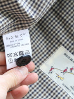 画像をギャラリービューアに読み込む, R&amp;D.M.Co- ガンクラブチェックフーディコート [7819]
