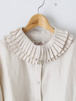 画像をギャラリービューアに読み込む, BUNON タックカラーブラウス [BN2642]
