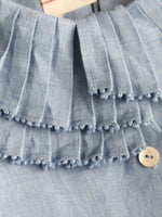 画像をギャラリービューアに読み込む, BUNON タックカラーブラウス [BN2642]
