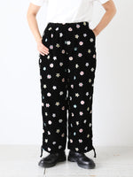 画像をギャラリービューアに読み込む, tao エステルベルベット刺繍パンツ [TP-P007-051]
