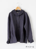 画像をギャラリービューアに読み込む, BUNON タックカラーブラウス [BN2642]
