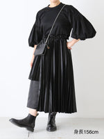 画像をギャラリービューアに読み込む, noir kei ninomiya 綿ポンチTシャツ(バルーン) [3P-T009-051]
