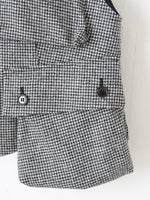 画像をギャラリービューアに読み込む, noir kei ninomiya 千鳥柄ウールツイードベスト [3P-V013-051]
