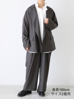 画像をギャラリービューアに読み込む, TOUJOURS ダブルブレストジャケット [YM42AJ02]
