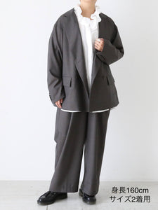 TOUJOURS ダブルブレストジャケット [YM42AJ02] – CREER