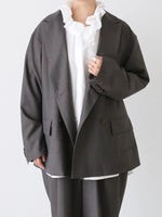 画像をギャラリービューアに読み込む, TOUJOURS ダブルブレストジャケット [YM42AJ02]
