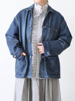 画像をギャラリービューアに読み込む, chimala デニムチョアジャケット [CS40-JT11A]
