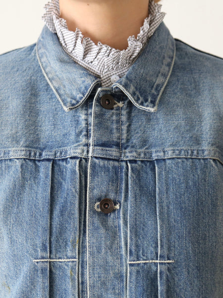 chimala セルヴィッジ デニムショートジャケット [CS40-JT-12