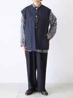 画像をギャラリービューアに読み込む, TOUJOURS リバーシブルパテッドユーティリティベスト [YM43FV02]
