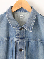 画像をギャラリービューアに読み込む, chimala  セルヴィッジ デニムショートジャケット [CS40-JT-12]
