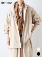 Load image into Gallery viewer, Veritecoeur T/C Taffeta Zip Blouson [VC-2892]
