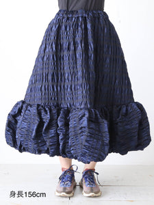 noir kei ninomiya 24aw チェック柄巻きスカート Sサイズ noir kei ninomiya ギャザー織り チェック ジャガードスカート