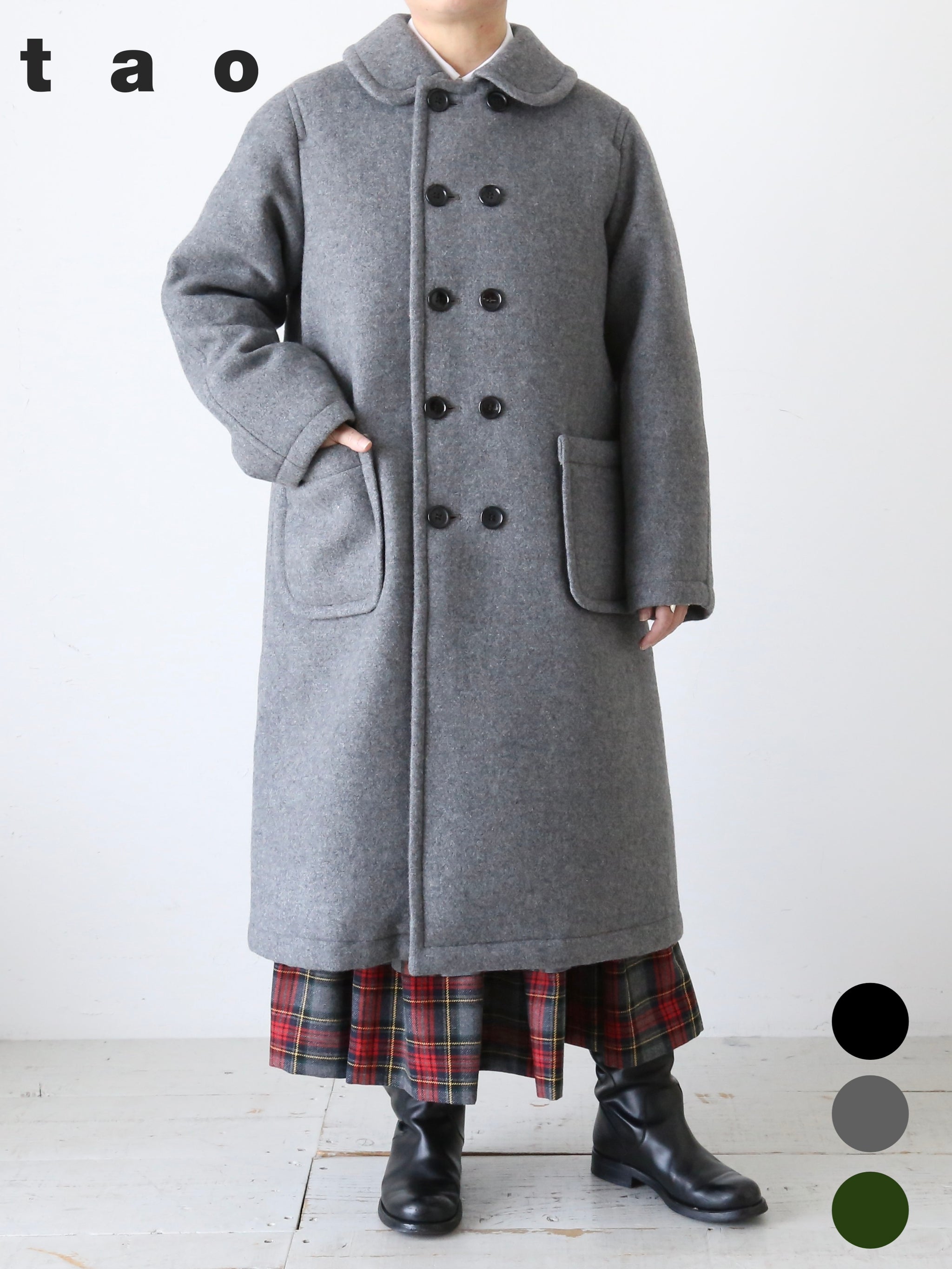 コムデギャルソン タオ　トップス　アウター　ウール tao タオ コム デ ギャルソン モード服・ワンピース・トップス – CREER