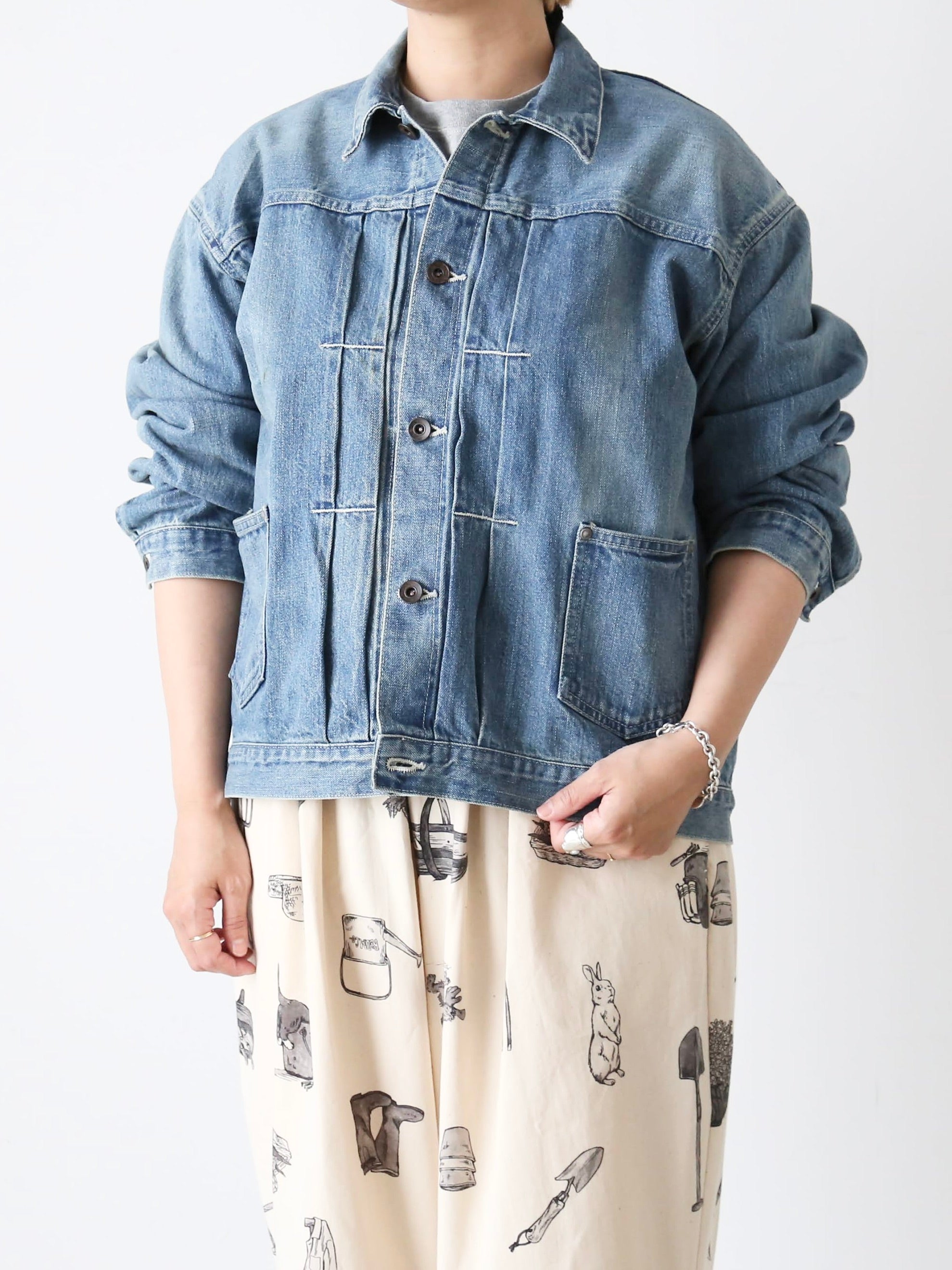 chimala  セルヴィッジ デニムショートジャケット [CS40-JT-12]