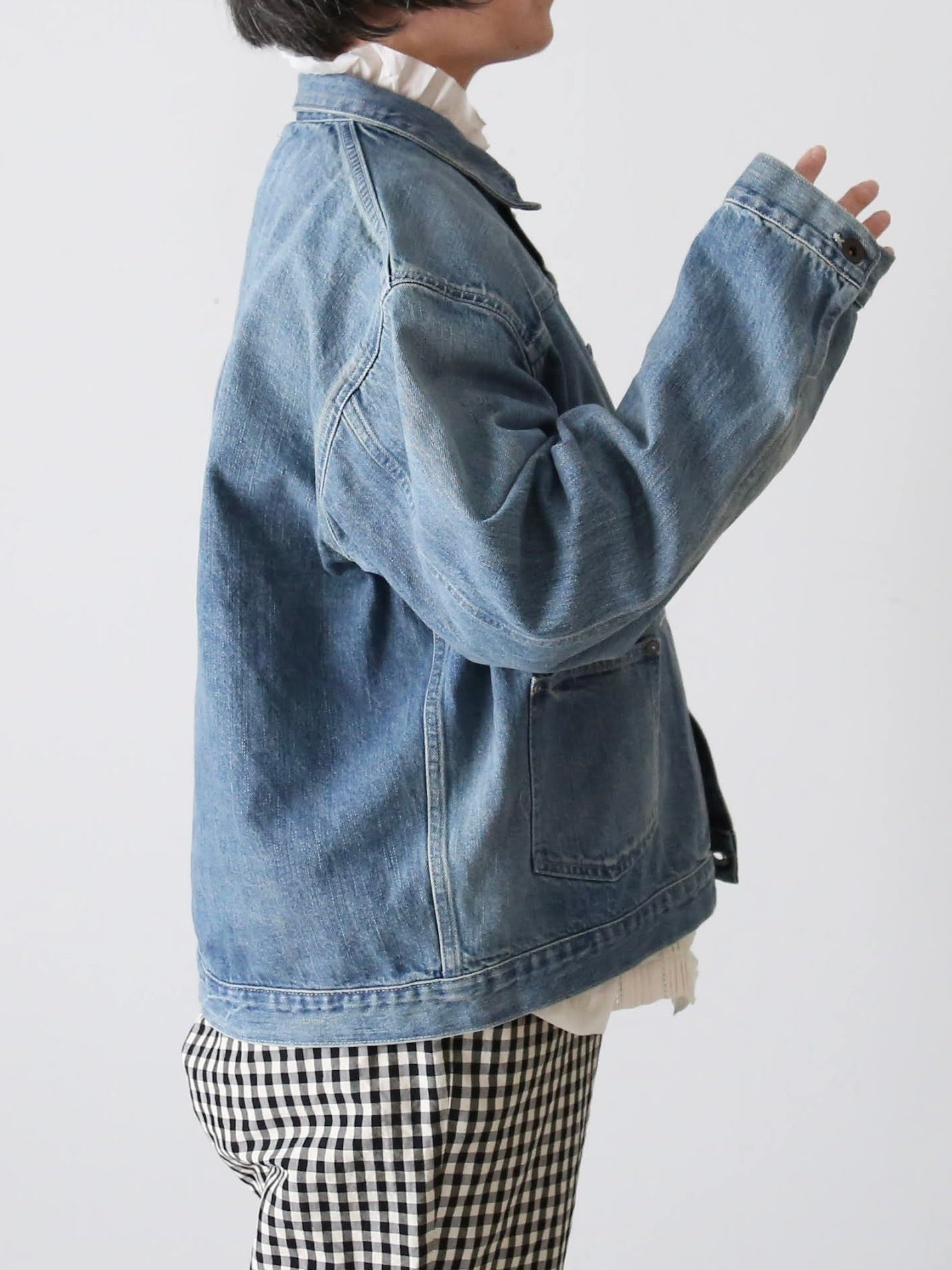 chimala  セルヴィッジ デニムショートジャケット [CS40-JT-12]