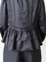 Load image into Gallery viewer, noir kei ninomiya エステルサテンブラウス [3R-B005-051]
