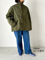 画像をギャラリービューアに読み込む, Veritecoeur ガーメントダイショートコート [ST-183]
