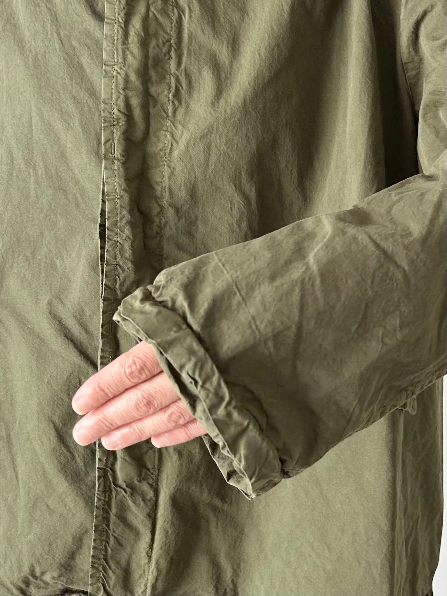 Veritecoeur ガーメントダイショートコート [ST-183]