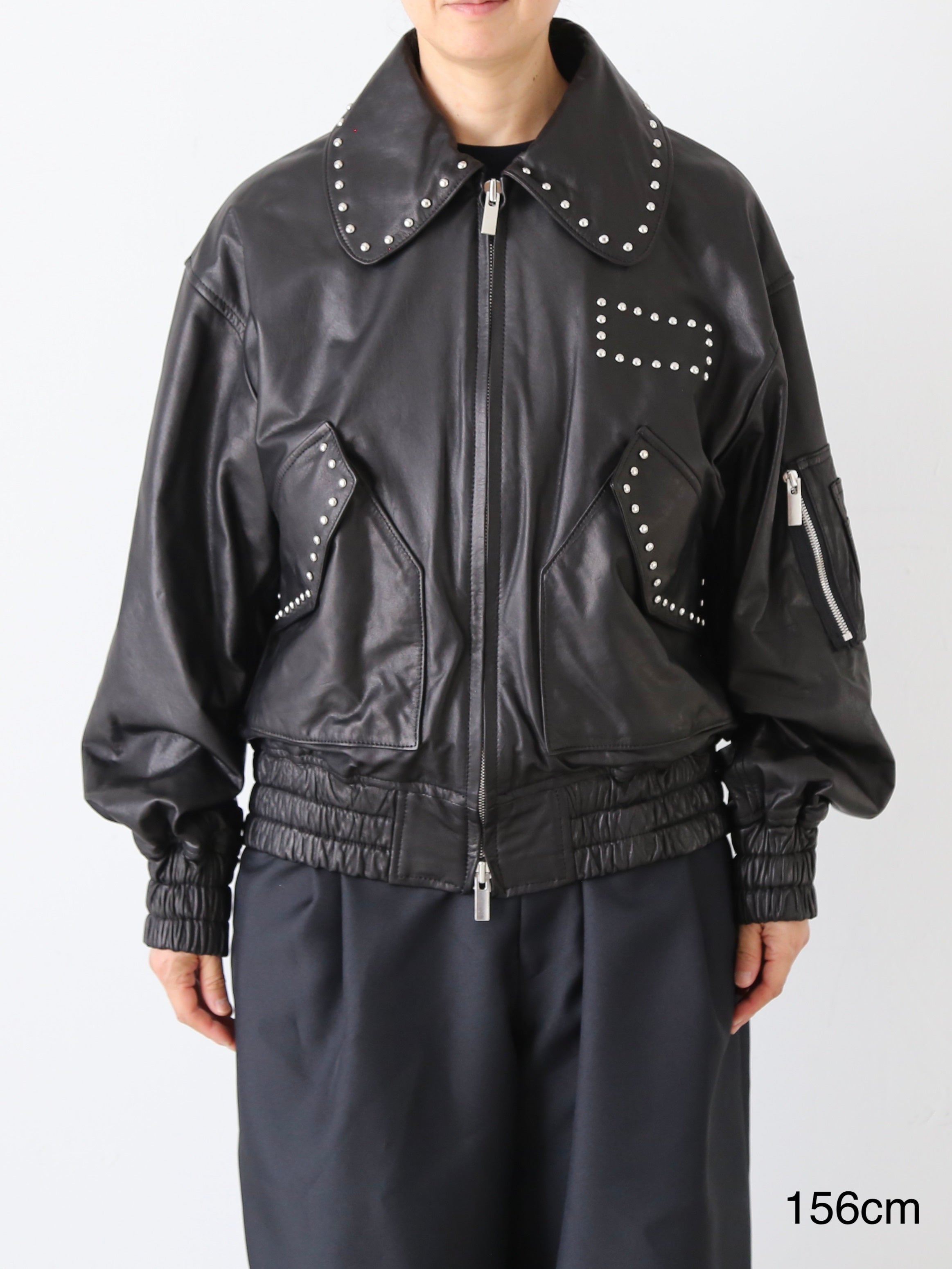 noir kei ninomiya 革ジャケット [3R-J004-051] – CREER