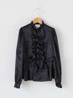 Load image into Gallery viewer, noir kei ninomiya エステルサテンブラウス [3R-B005-051]
