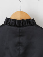 Load image into Gallery viewer, noir kei ninomiya エステルサテンブラウス [3R-B005-051]
