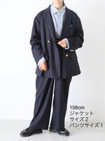 画像をギャラリービューアに読み込む, TOUJOURS ダブルブレステッドジャケット [YM43KJ01]
