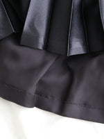 画像をギャラリービューアに読み込む, noir kei ninomiya エステルサテンスカート [3R-S004-051]
