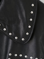 画像をギャラリービューアに読み込む, noir kei ninomiya 革ジャケット [3R-J004-051]
