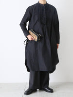 画像をギャラリービューアに読み込む, R&amp;D.M.Co- タフタチェストフリルドレス [7668]
