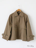 画像をギャラリービューアに読み込む, Veritecoeur ショートトレンチ [VC-2768]
