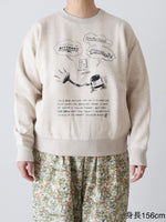 画像をギャラリービューアに読み込む, R&amp;D.M.Co-  バキュームボーイスウェットシャツ [7971]
