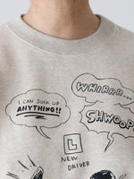 画像をギャラリービューアに読み込む, R&amp;D.M.Co-  バキュームボーイスウェットシャツ [7971]
