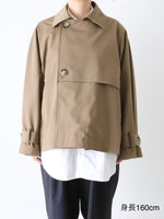 画像をギャラリービューアに読み込む, Veritecoeur ショートトレンチ [VC-2768]
